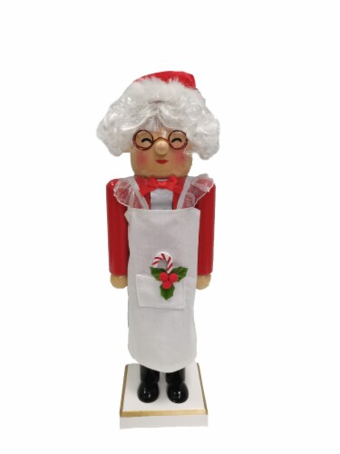 Holiday Home Mrs. Claus Nutcracker Perspective: front