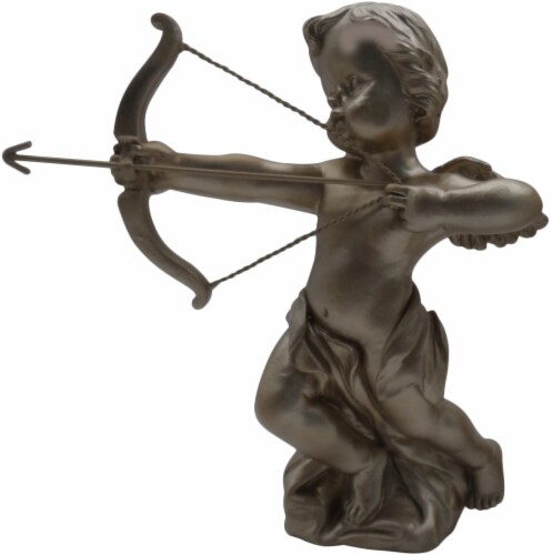 Holiday Home® Cherub with Arrow Décor - Bronze Perspective: front