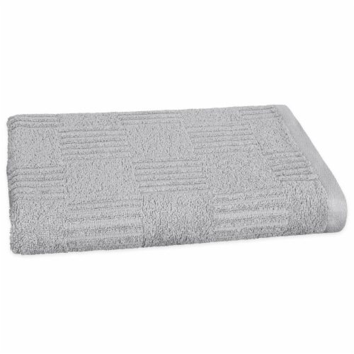 Lavish Home 100% Cotton Plush 8-Piece Bath Towel Set - White