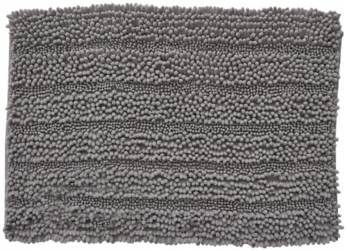 Feizy Import EDL Noodle Rug Dark Grey 17x24 Perspective: front