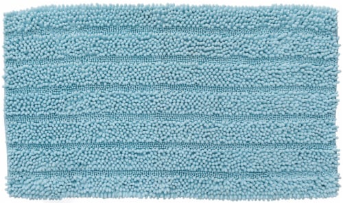 Slip-Resistant Shag Anna Chenille Soft Absorbent Bath Mat Bathroom Rug 17 x  24 Blue, 1 unit - Fry's Food Stores