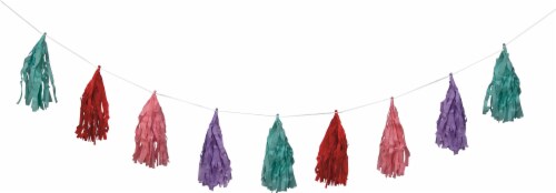 Holiday Home® Tassel Garland Perspective: front