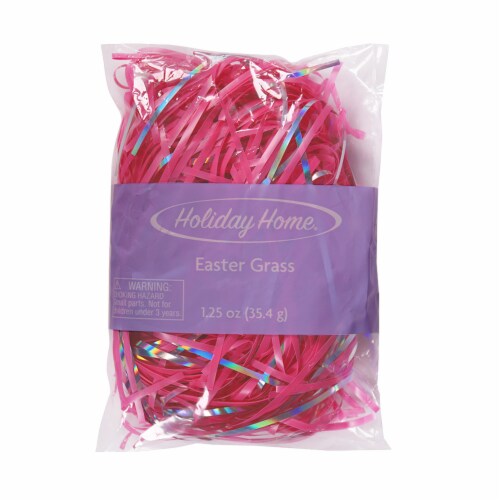 Holiday Home® Easter Grass - Pink/Silver Perspective: front