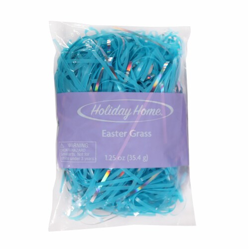 Holiday Home® Easter Grass - Blue/Silver Perspective: front
