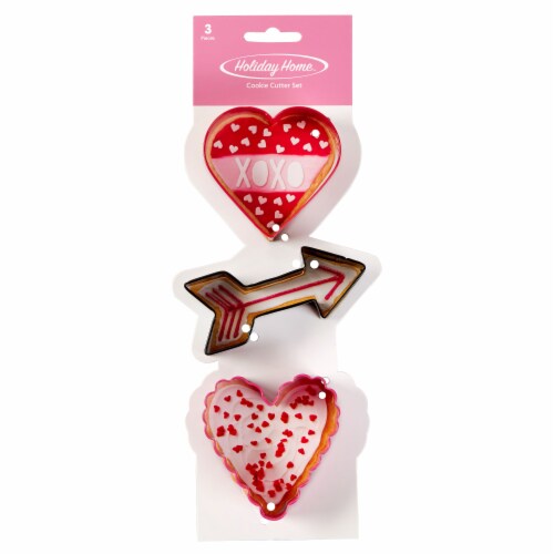 Holiday Home™ Valentine's Cookie Cutter Set, 3 pc - King Soopers