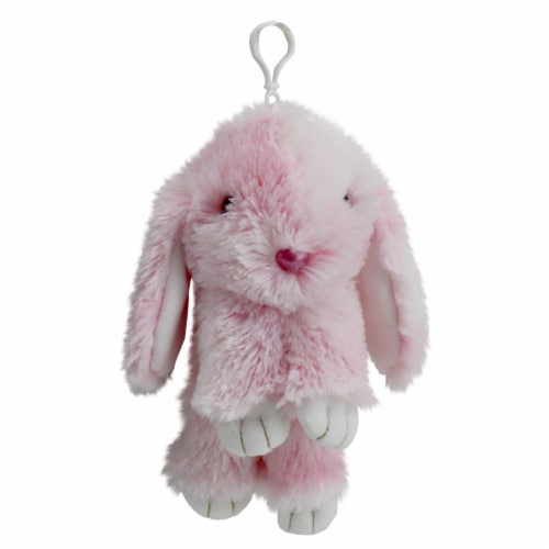 Holiday Home Plush Bunny - Pink Perspective: front