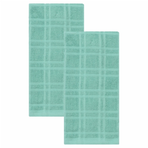 Teal kitchen store towels