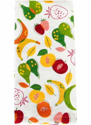 Everyday Living Fun Fruit Kitchen Towel Perspective: front