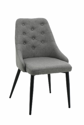HD Designs Piper Tufted Upholstered Dining Chair Perspective: front