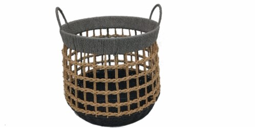 HD Designs® Large Paper Rope Basket Perspective: front