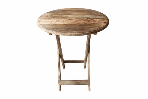Collapsible store end table