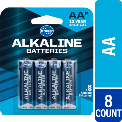 Kroger® Alkaline AA Batteries Perspective: front
