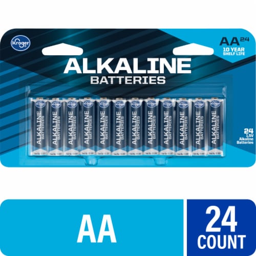 Kroger Alkaline AA  Batteries - 24 Pack Perspective: front