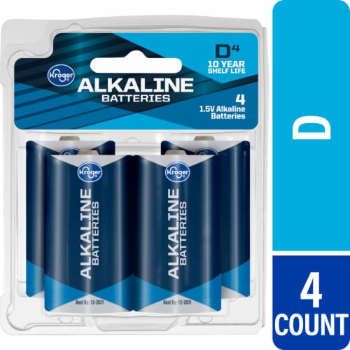 Kroger® D 1.5-Volt Alkaline Batteries Perspective: front