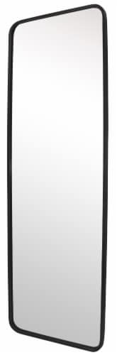Crystal Art Gallery Leaner Mirror - Black Perspective: front