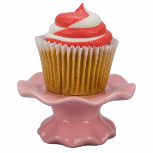 Holiday Home Cupcake Stand - Pink Perspective: front