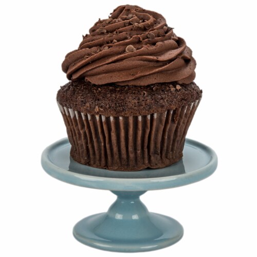 Holiday Home Cupcake Stand - Blue Perspective: front