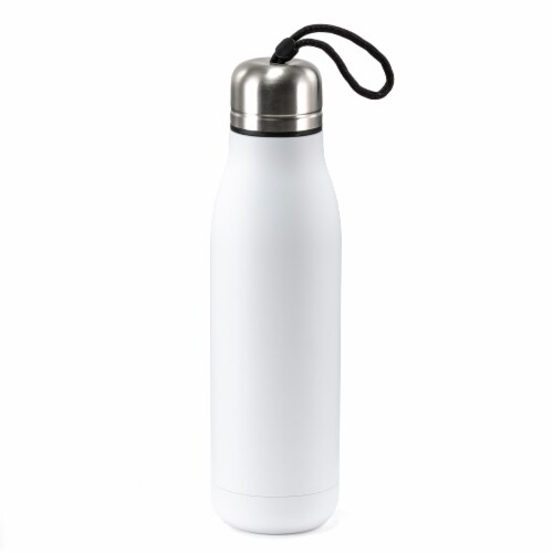 HD Designs Outdoors Double Wall Vacuum Bottle - Bright White, 19