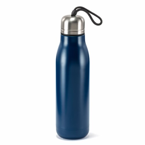 HD Designs Outdoors Double Wall Vacuum Bottle - Sodalite Blue Perspective: front