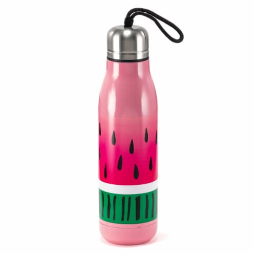 HD Designs Outdoors Double Wall Vacuum Bottle - Watermelon Perspective: front