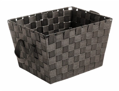 Everyday Living Small Woven Strap Tote - Espresso Perspective: front