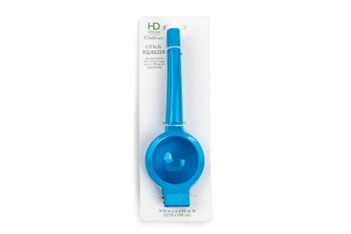 HD Designs Citrus Squeezer - Blue Perspective: front
