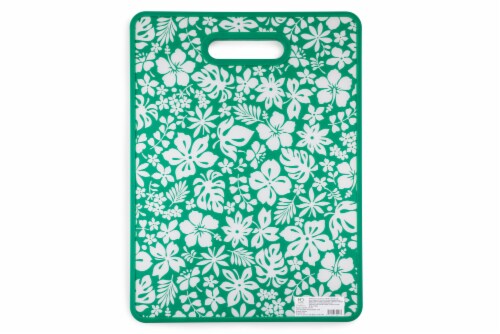 HD Designs Outdoors Floral Poly Board - Green Perspective: front