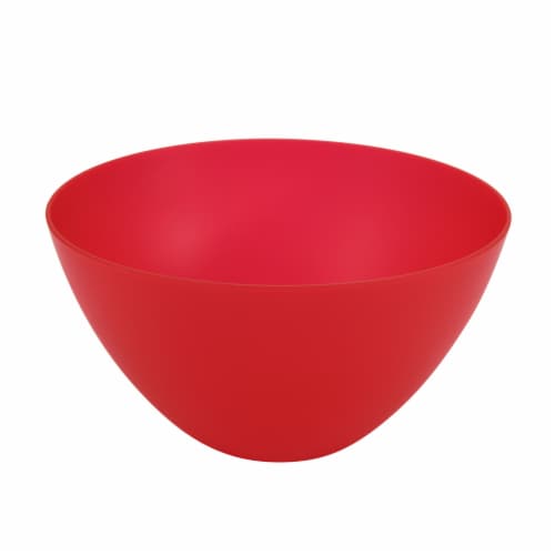HD Designs Outdoors Round Serving Bowl - Red Perspective: front