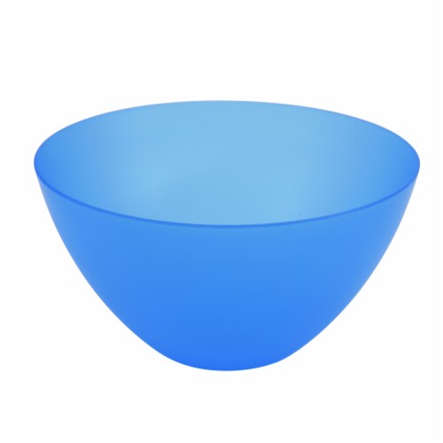 HD Designs Outdoors® Round Serve Bowl - Blue Perspective: front