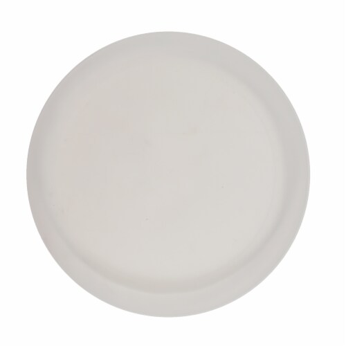 HD Designs Outdoors® Round Serve Platter Tray - Clear Perspective: front