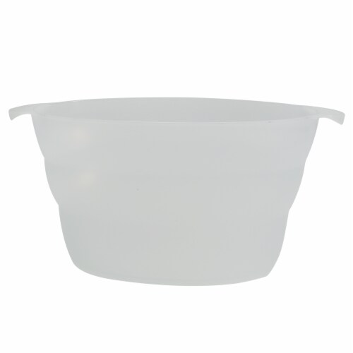 HD Designs Outdoor® Beverage Tub - Clear Perspective: front