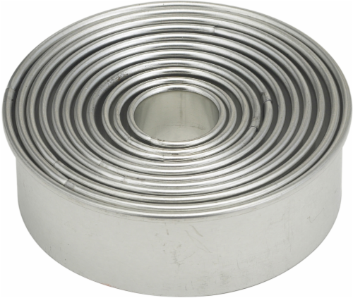 Dash of That™ Stainless Steel Cookie Cutter Set - Silver Perspective: front
