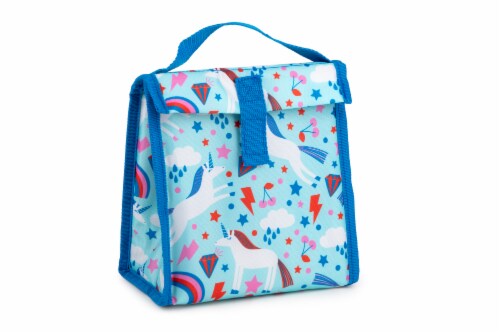 Everyday Living Unicorns Lunch Sack Perspective: front