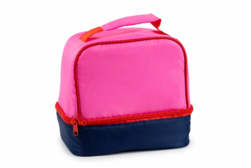 Everyday Living Colorblock Lunch Box - PInk Perspective: front