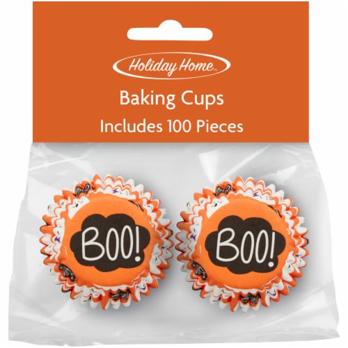 Holiday Home Cupcake Liners - Ghost Perspective: front