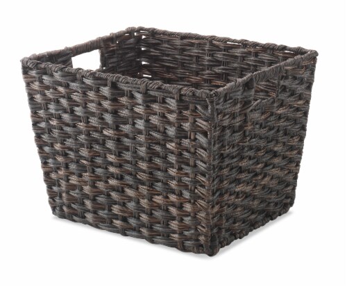 Everyday Living Split Rattique Tote - Driftwood Brown Perspective: front