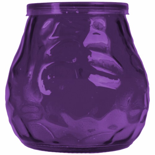 HD Designs Outdoors® Glass Lowboy Decor - Purple Perspective: front