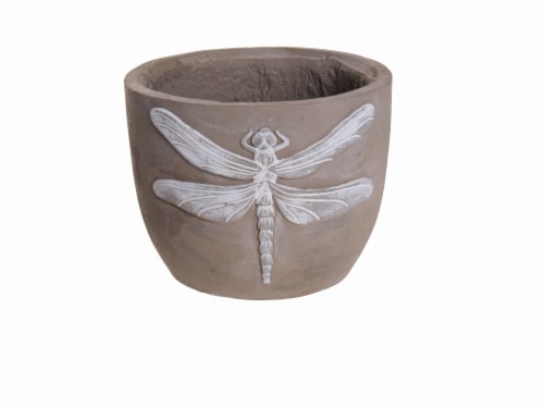 HD Designs Outdoors Cement Planter Perspective: front