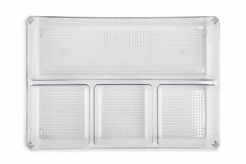 iDesign Linus Clear Drawer Organizer, 1 ct - Food 4 Less