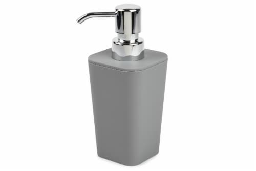 Everyday Living Soap Pump - Grey Perspective: front