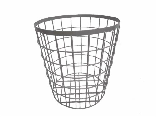 HD Designs Small Wire Basket - Gray Perspective: front
