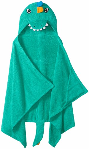 Everyday Living Dinosaur Hooded Bath Towel Perspective: front