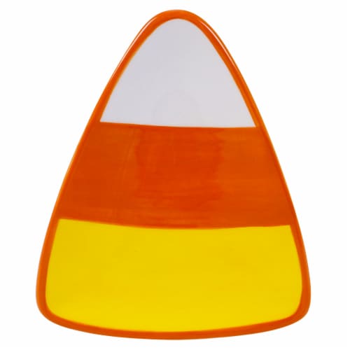 Holiday Home 6 inch Candy Dish - Candy Corn Perspective: front