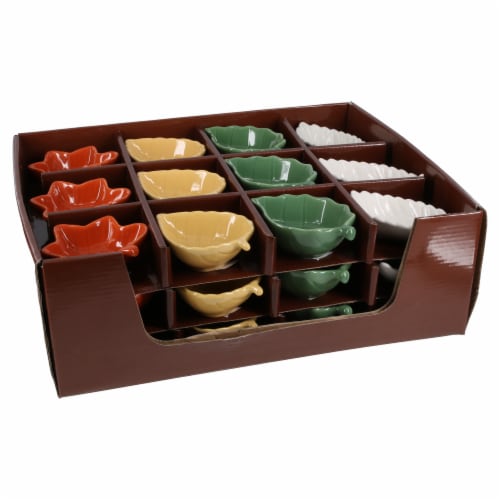 Holiday Home® Harvest Leaves Bowls - Assorted Perspective: front