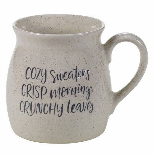 Holiday Home Mug - Cozy Crispy Crunchy Perspective: front