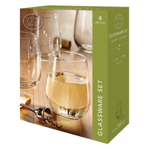 Levitea Drinking Glasses, Set of 4 (Amber), 8.4 oz - Kroger