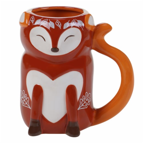 Holiday Home 3D Mug - Fox Perspective: front