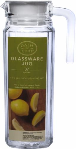 Oggi JuIce Jar w/ Flip-Open Lid - Clear, 54 oz - Kroger