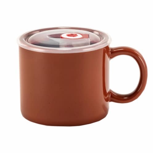 Holiday Home Soup Mug - Ginger Spice Perspective: front