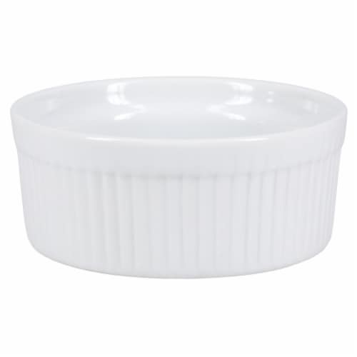 Dash of That Individual Souffle Dish - White Perspective: front